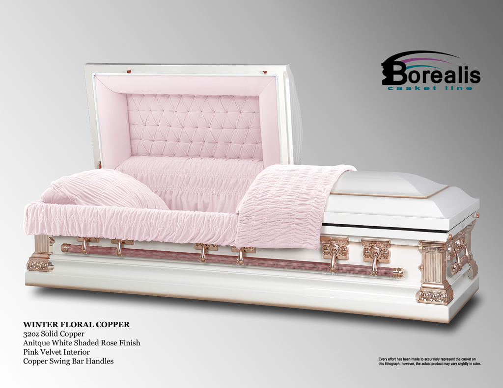 Winter Floral Copper